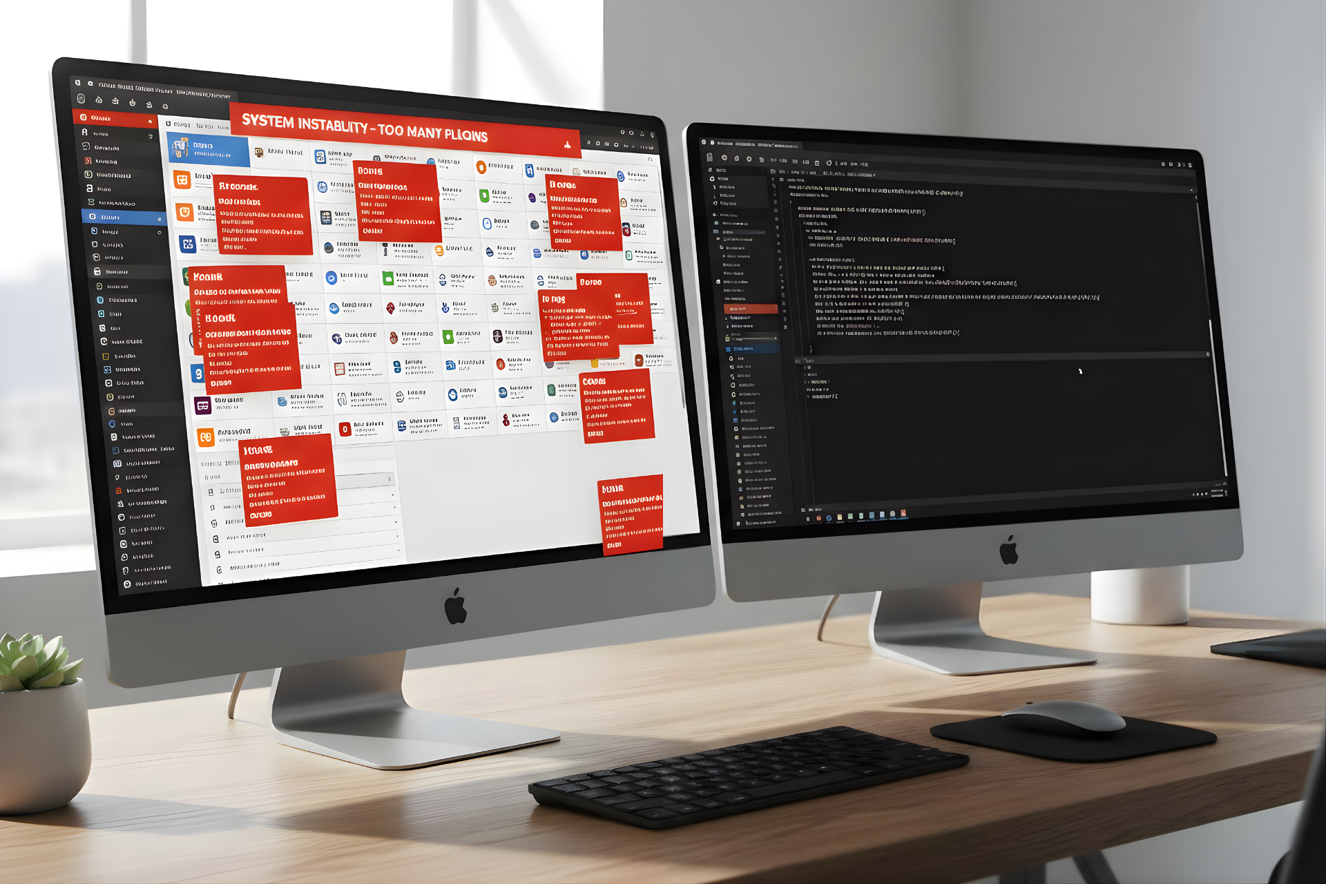 Código limpio vs Constructores visuales en desarrollo web